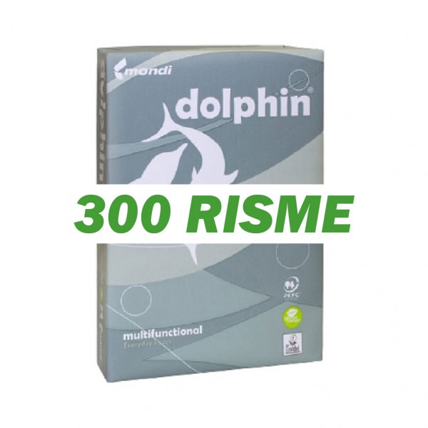 Carta Dolphin A4 GR.80 - 300 Risme da 500 fogli